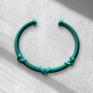 Stylish Twisted "Cable" Bracelet